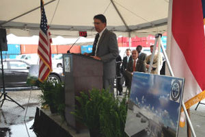 Governor Marks Symbolic Start Of Cold Storage Facility At Port